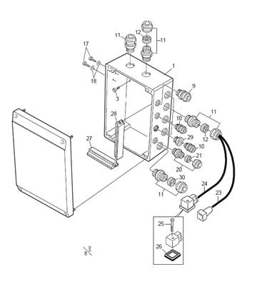 Boîte de connexion, IT/PC/402 LM006216