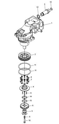 Moteur de scie F11-19 True-Cut, assemblage LM017973