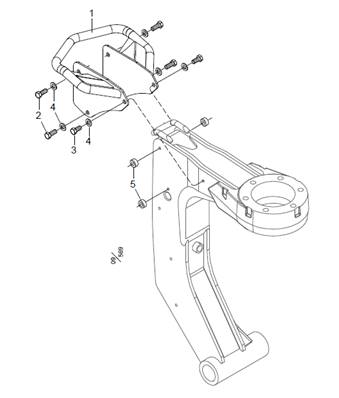 Arceau de protection du tilt LM034626