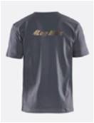 T-Shirt gris Log Max taille XXL 33001030 9400-XXL