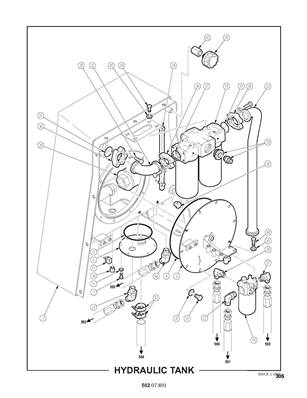 Réservoir hydraulique 50207891