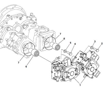 Pompes hydrauliques, montage 9991463