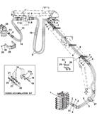 Rotator, conduites hydrauliques 9991925