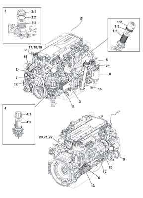 Moteur thermique, assemblage 99929478