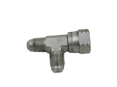T mâle-femelle horizontal JIC 9/16 Parker 6R6MXS