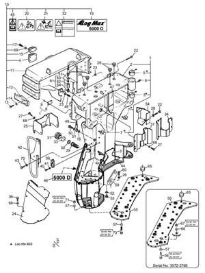 Châssis et capot LM005529D