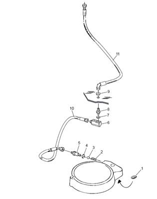 Kit traitement de souches, unité de scie 98 LM033721