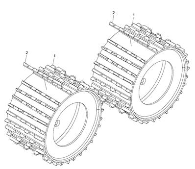 Rouleau V-STEEL LM034591