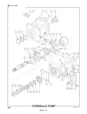 Pompe hydraulique 50401761