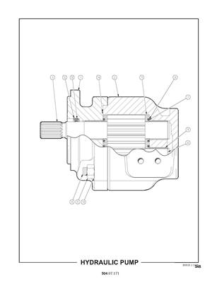 Pompe hydraulique 50407171