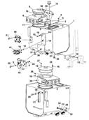 Rservoir hydraulique, montage 9991895S2