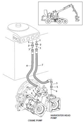 Pompes hydrauliques, drain 9992738