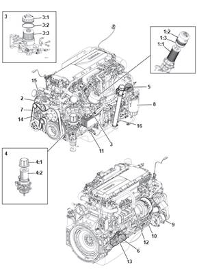 Moteur thermique, assemblage 99929499