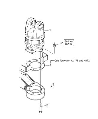 Rotator AV17S LM033016