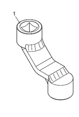 Outil pour pour unité de scie 411H et 418 LM999040