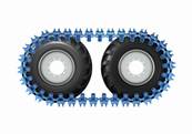 Paire de tracks bluetrack flow 26mm 2x2 pour 710/45 Pewag 956552X2