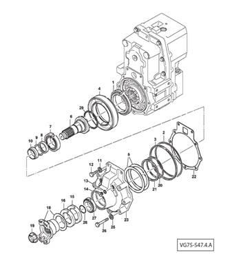 Boîte de transmission, assemblage 9991303