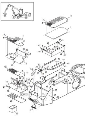 Châssis avant, plateforme 9991669S2