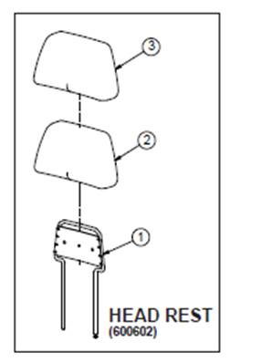 Siège 7000 BASIC, assemblage 9992141