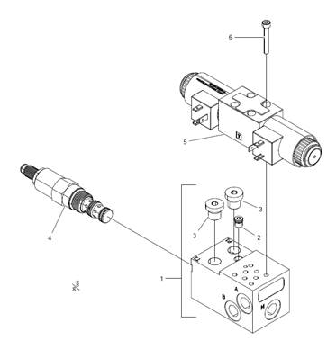 Bloc hydraulique, kit d'accumulation LM017604