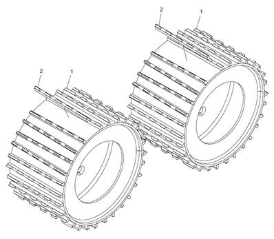 Rouleau V-STEEL agressif LM034590