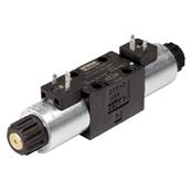 Vanne de commande directionnelle -Série D1 Electro croise parallèle 1 bobine 12V