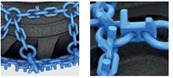 Paire de chaînes double losange pour 30.5/32-FGP258 6/2-15,5mm Pewag 91678