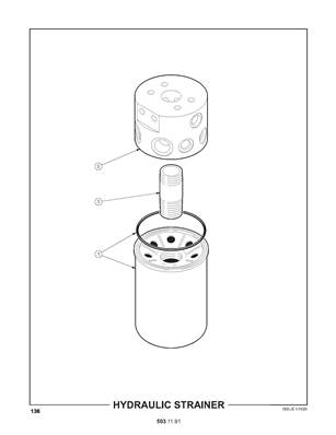 Crépine hydraulique 5031191