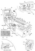 Console latrale cabine, assemblage 7030197S2