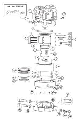 Rotator H172, assemblage 9991057