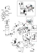 Echappement moteur stage 5, montage 9991280S2