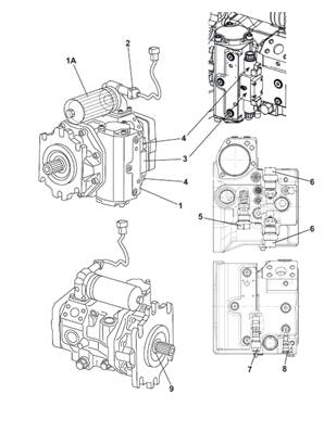 Pompes de transmission, montage 9991965