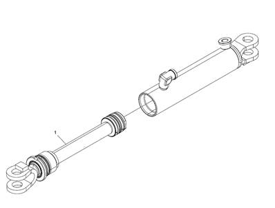 Vérin bras de rouleaux LM015001