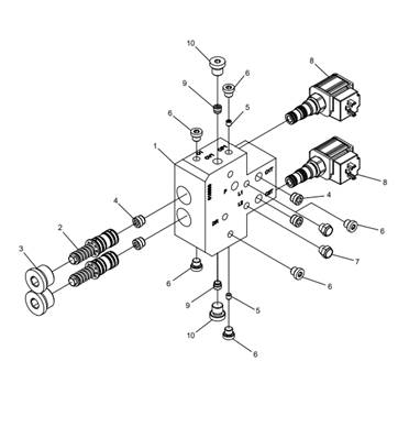 Pompe du marquage couleur LM018531