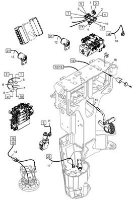 Câblage électrique pour Dasa Forester LM035127-2-KABE