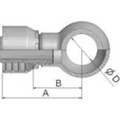 Embout à sertir PARKER BANJO 1/4 - Série 46 14946-14-4