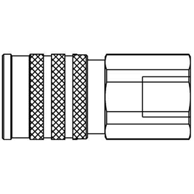 Capuchon pour coupleur anti-pollution mâle 3/4 PARKER CFE-752-P