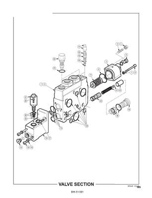 Section de distributeur, treuil 51151581