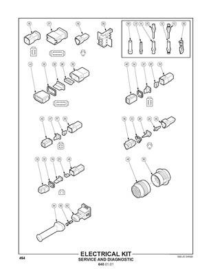 Kit de service et diagnostic électrique 6400101