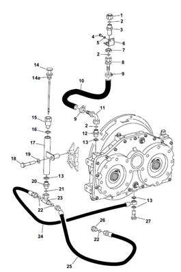 Boite de répartition, conduites hydrauliques 9991466