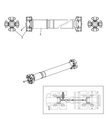 Cardan, assemblage 9991525