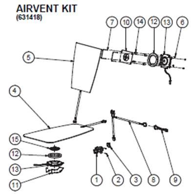 Siège 3000 HIGHT END, assemblage 9992859