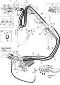 Tte d'abattage, conduites hydrauliques 9992934S2