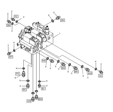 Left manifold pre #2 LM0056232