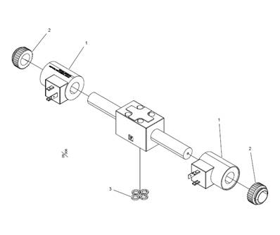 Valve proportionelle 24V NG4 LM612031