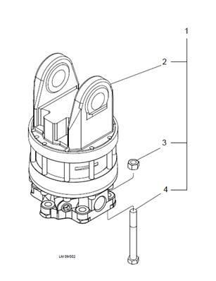 Rotator H152 LM999307