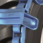 Paire de tracks bluetrack duro 26mm 1x1 pour 710/45 Pewag 554691X1
