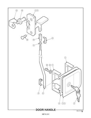 Poignée de porte 10753201