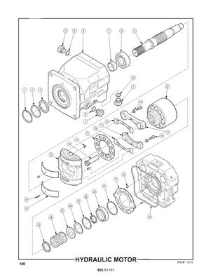 Moteur hydraulique 50504141S4