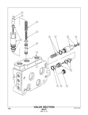 Section de distributeur, sortie 51112101